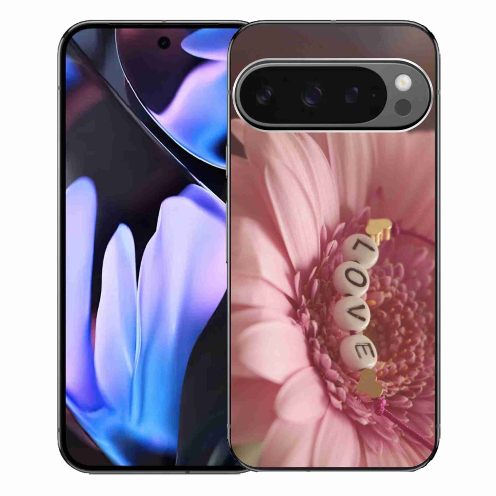 Gelový kryt mmCase na Google Pixel 9 Pro XL - přívěsek love