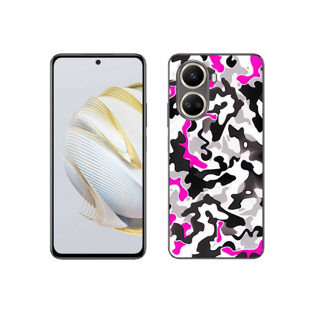 Gelový kryt mmCase na Huawei Nova 10 SE - maskáčový vzor 5