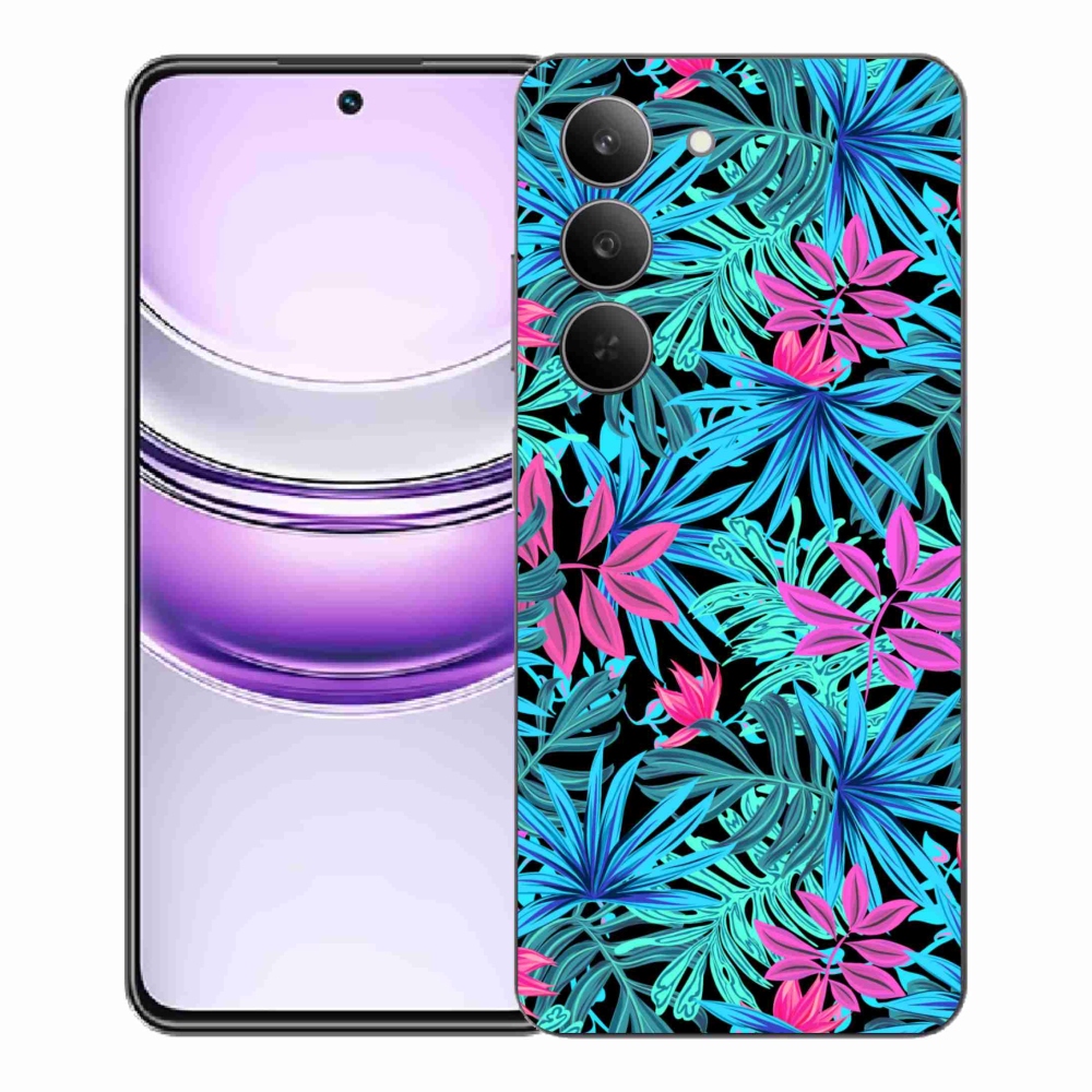 Gelový kryt mmCase na Realme 14x 5G - květiny 3