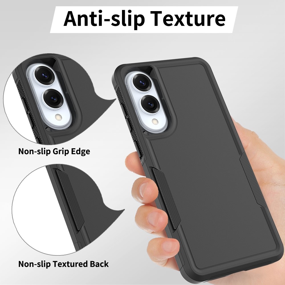 Shocky odolný kryt na Samsung Galaxy S25 Edge - černý