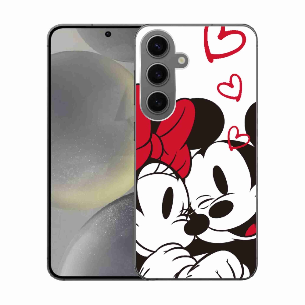 Gelový kryt mmCase na Samsung Galaxy S24 - minnie a mickey