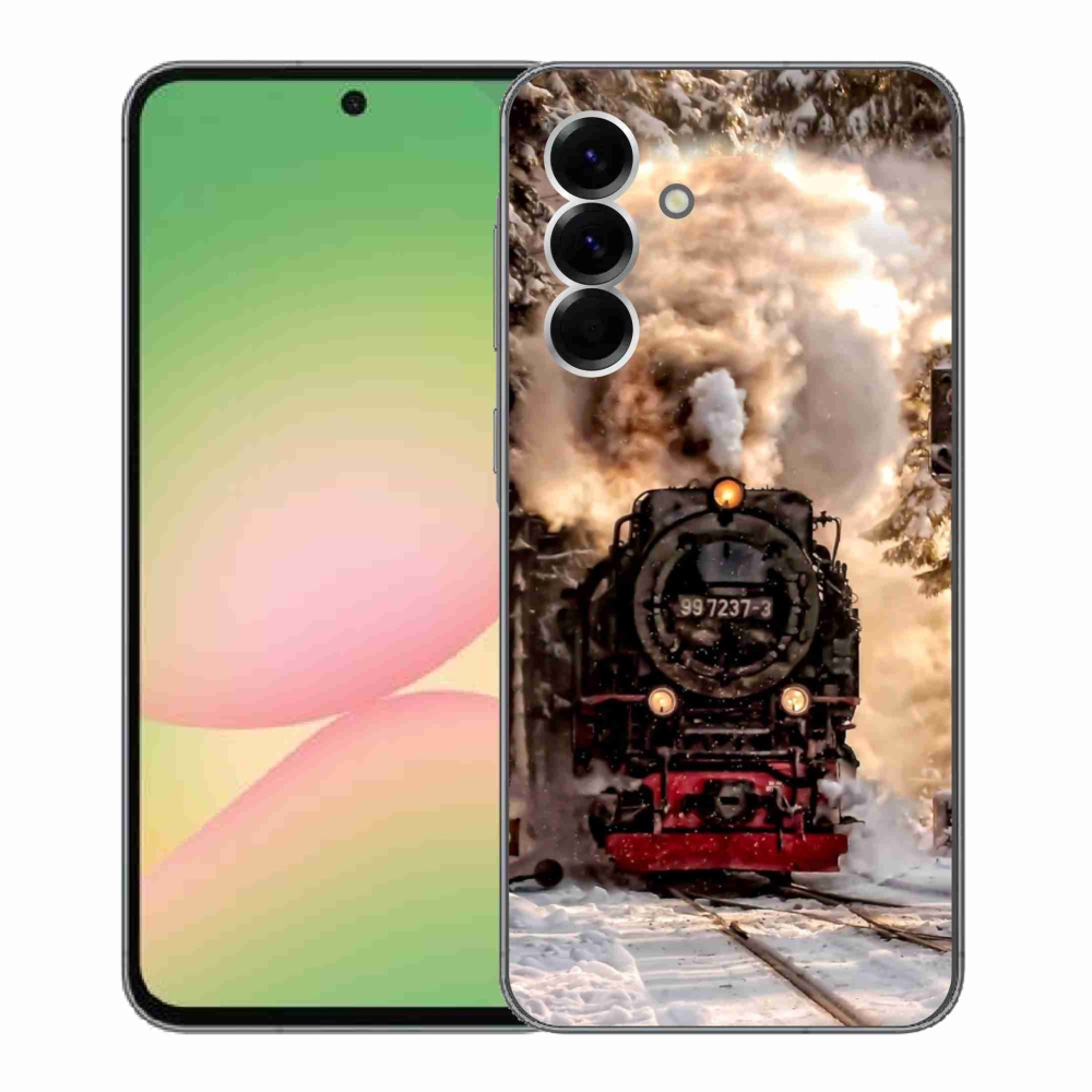 Gelový kryt mmCase na Samsung Galaxy A56 5G - vlak