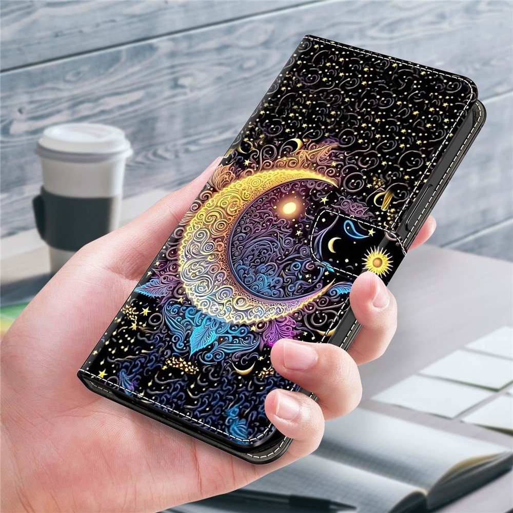 Firmly knížkové pouzdro na Samsung Galaxy A17 5G/A26 5G - měsíc
