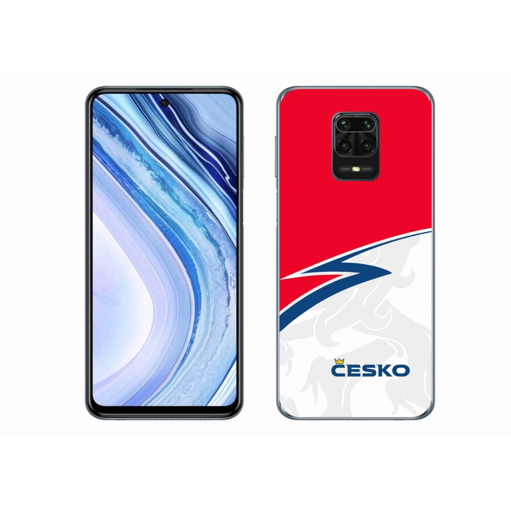 Gelový kryt mmCase na Xiaomi Redmi Note 9 Pro - Česko
