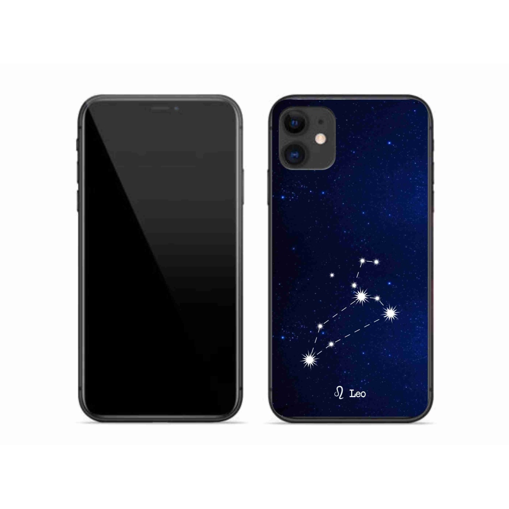 Gelový kryt mmCase na iPhone 11 - souhvězdí Lva