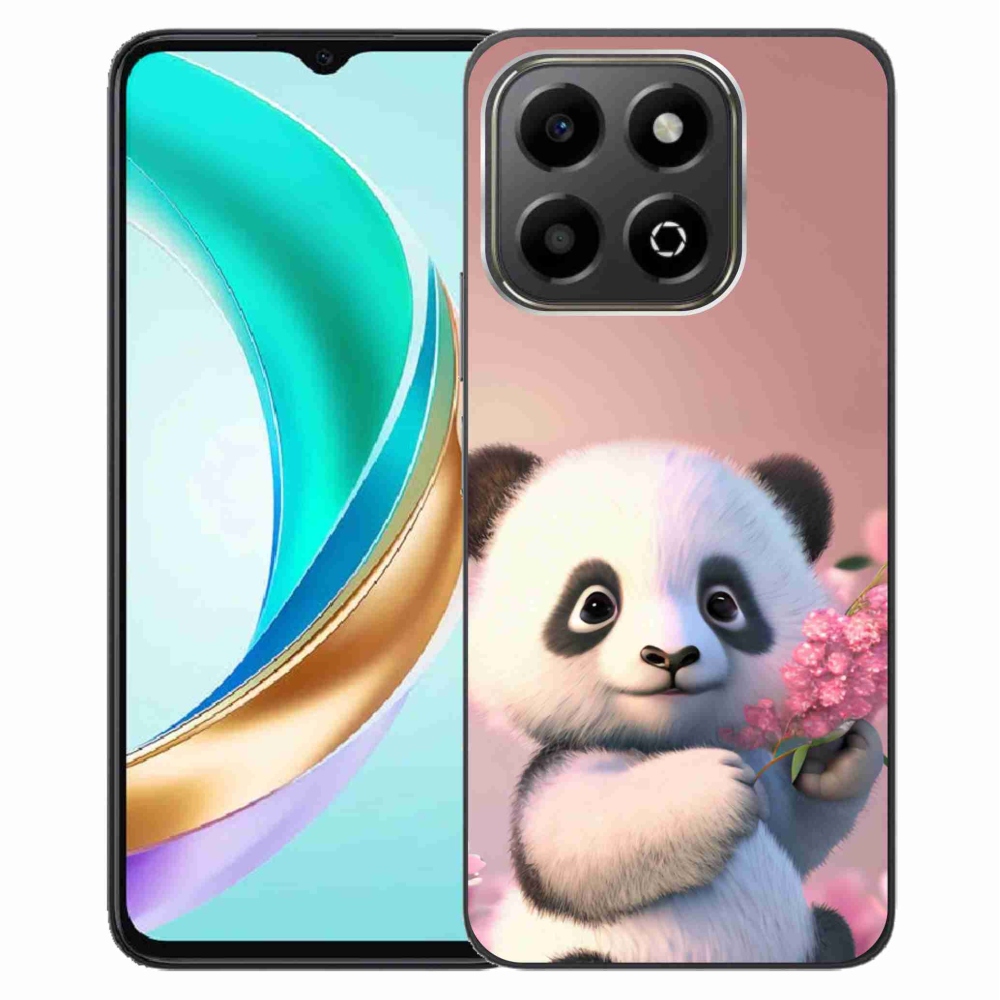 Gelový kryt mmCase na Honor X6b - roztomilá panda