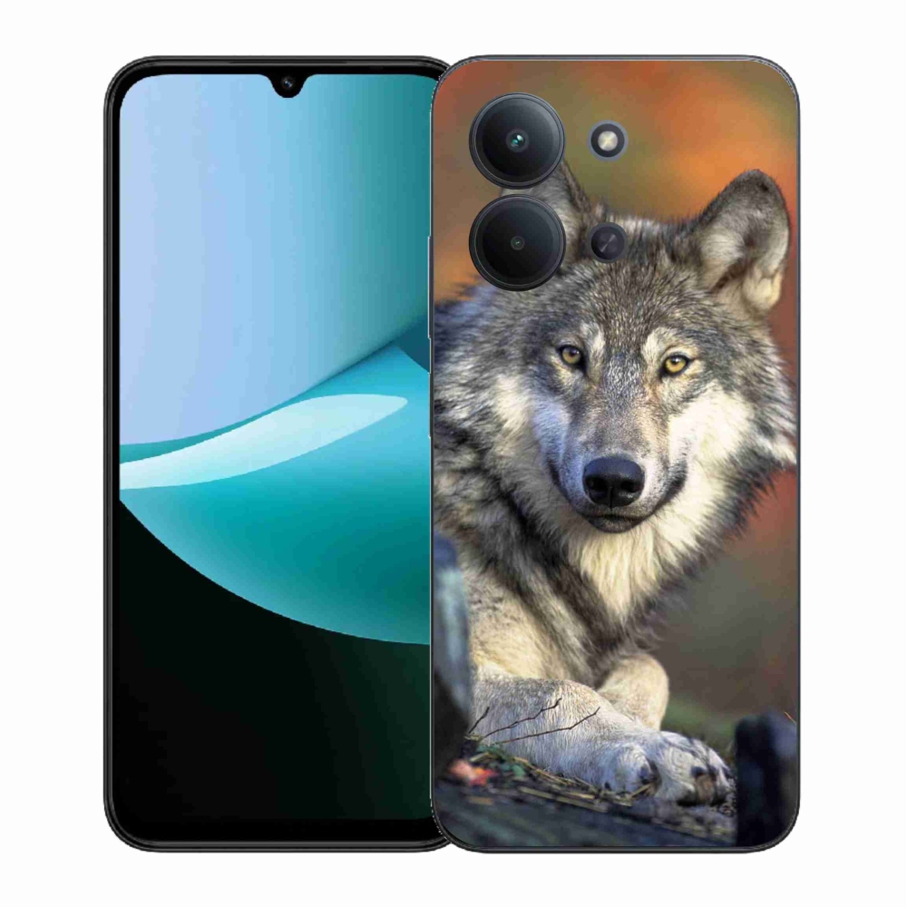 Gelový kryt mmCase na Xiaomi Redmi 15C 4G (171mm)/Poco C85 4G (171mm) - vlk