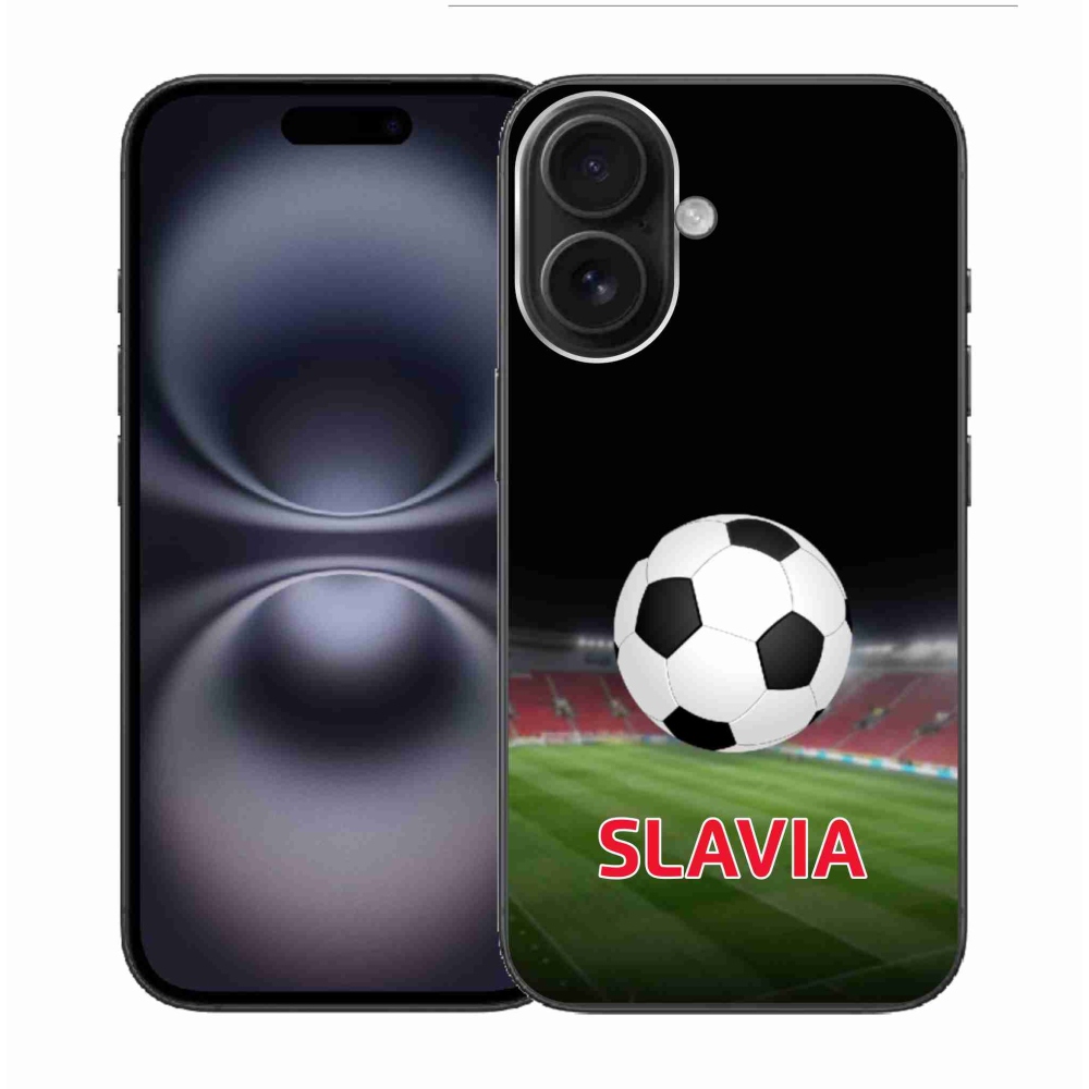 Gelový kryt mmCase na iPhone 16 - slavia 1