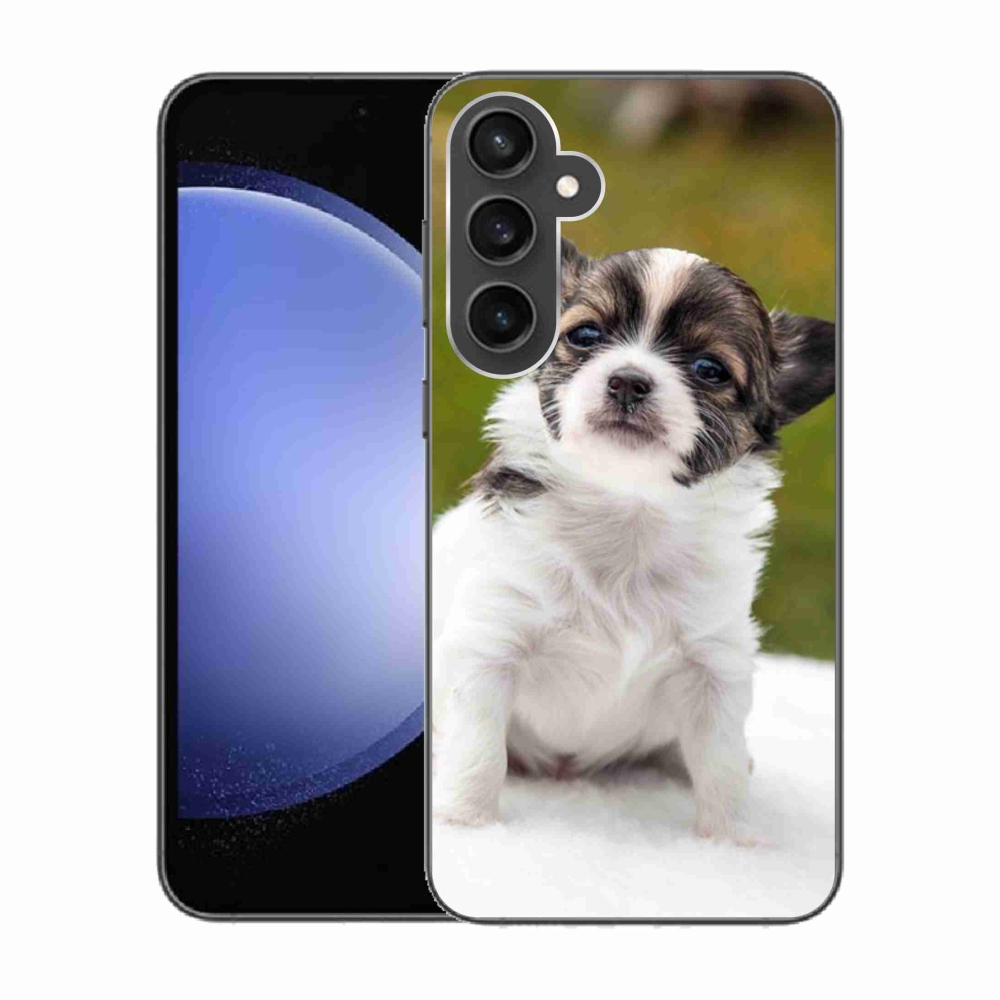 Gelový obal mmCase na Samsung Galaxy S23 FE - čivava 4