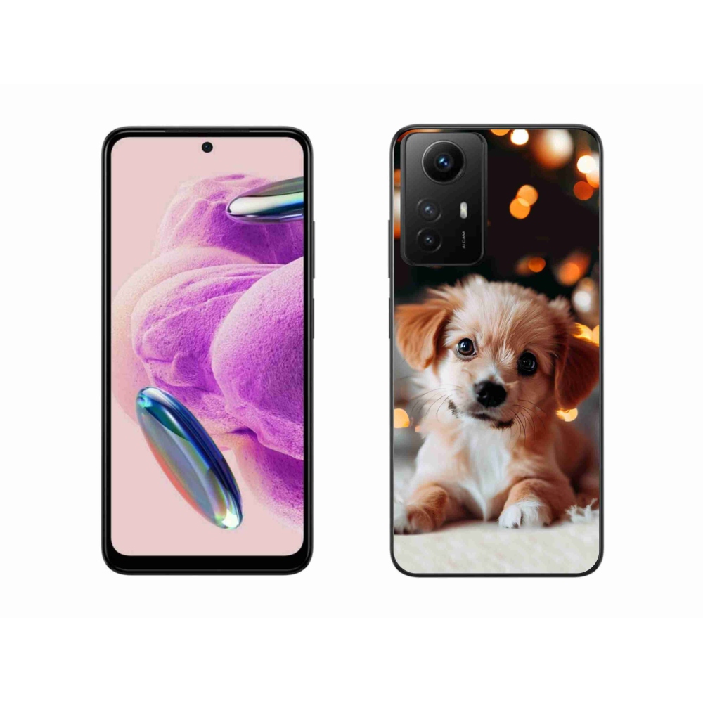Gelový kryt mmCase na Xiaomi Redmi Note 12S - štěňátko