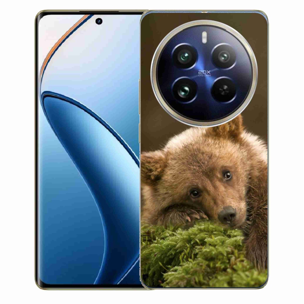 Gelový kryt mmCase na Realme 12 Pro 5G/12 Pro+ 5G - medvěd