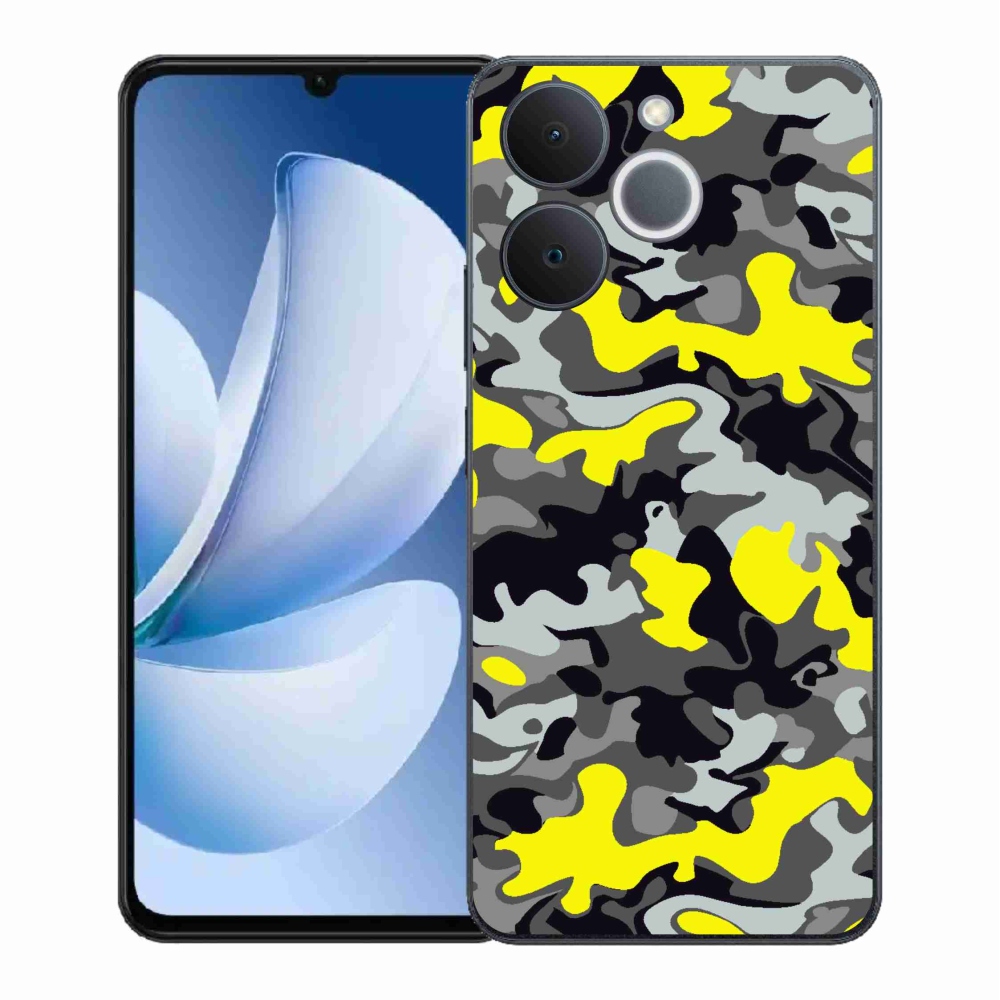 Gelový kryt mmCase na Realme Note 70T - maskáčový vzor 6