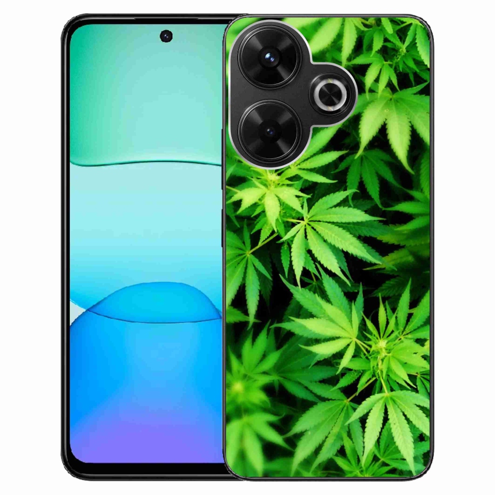 Gelový kryt mmCase na Xiaomi Redmi 13 4G/Poco M6 4G - konopí 3