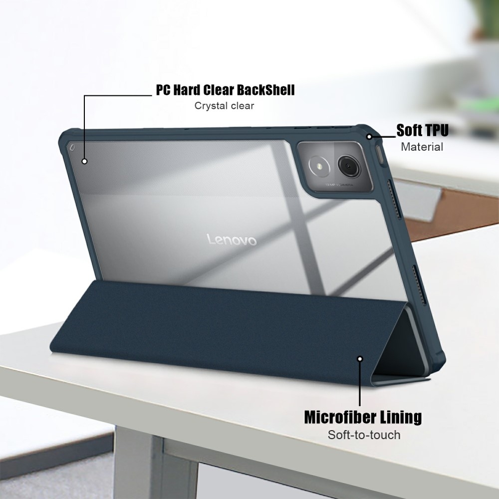 Case chytré zavírací pouzdro na tablet Lenovo Tab K11 Plus - modré
