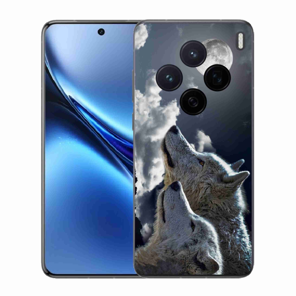 Gelový kryt mmCase na Vivo X200 5G - vlci
