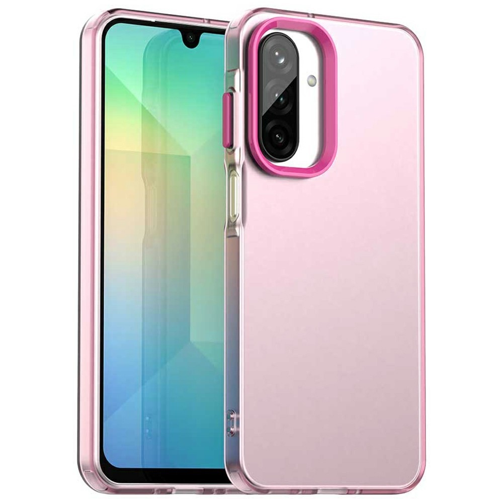 Candy matný gelový obal na Samsung Galaxy A26 5G - růžový