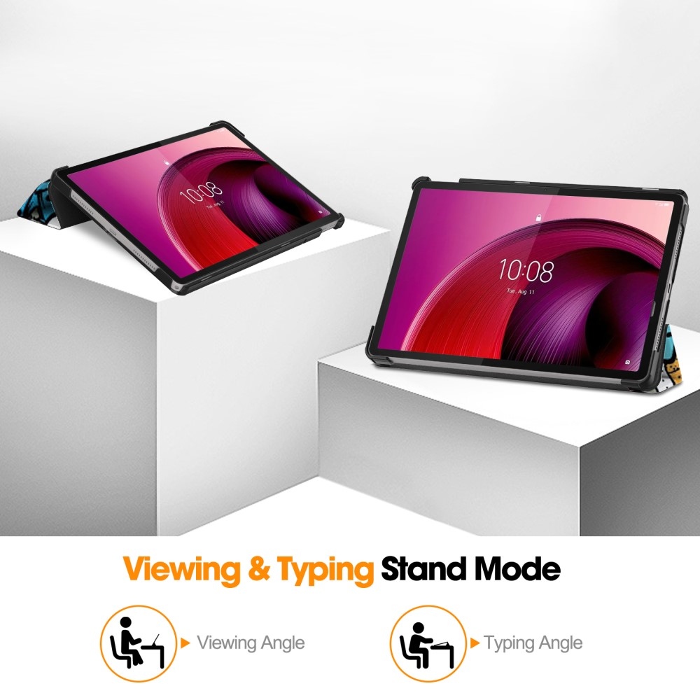 Print chytré zavírací pouzdro na Lenovo Tab M11/Tab K11 - graffiti