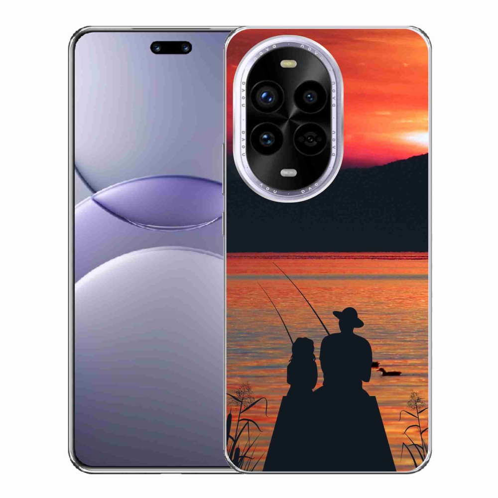 Gelový kryt mmCase na Huawei Nova 13 Pro 5G - rybaření 3