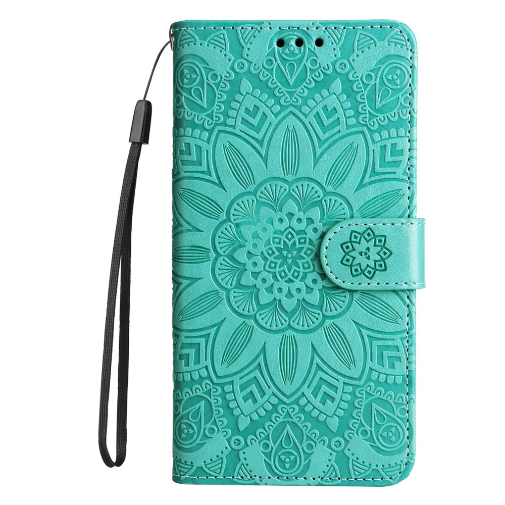 Sunflower knížkové pouzdro na Huawei Nova 12 SE - modrozelené