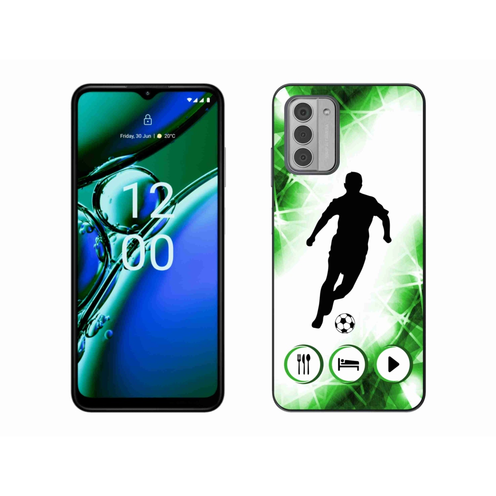 Gelový kryt mmCase na Nokia G42 - fotbalista