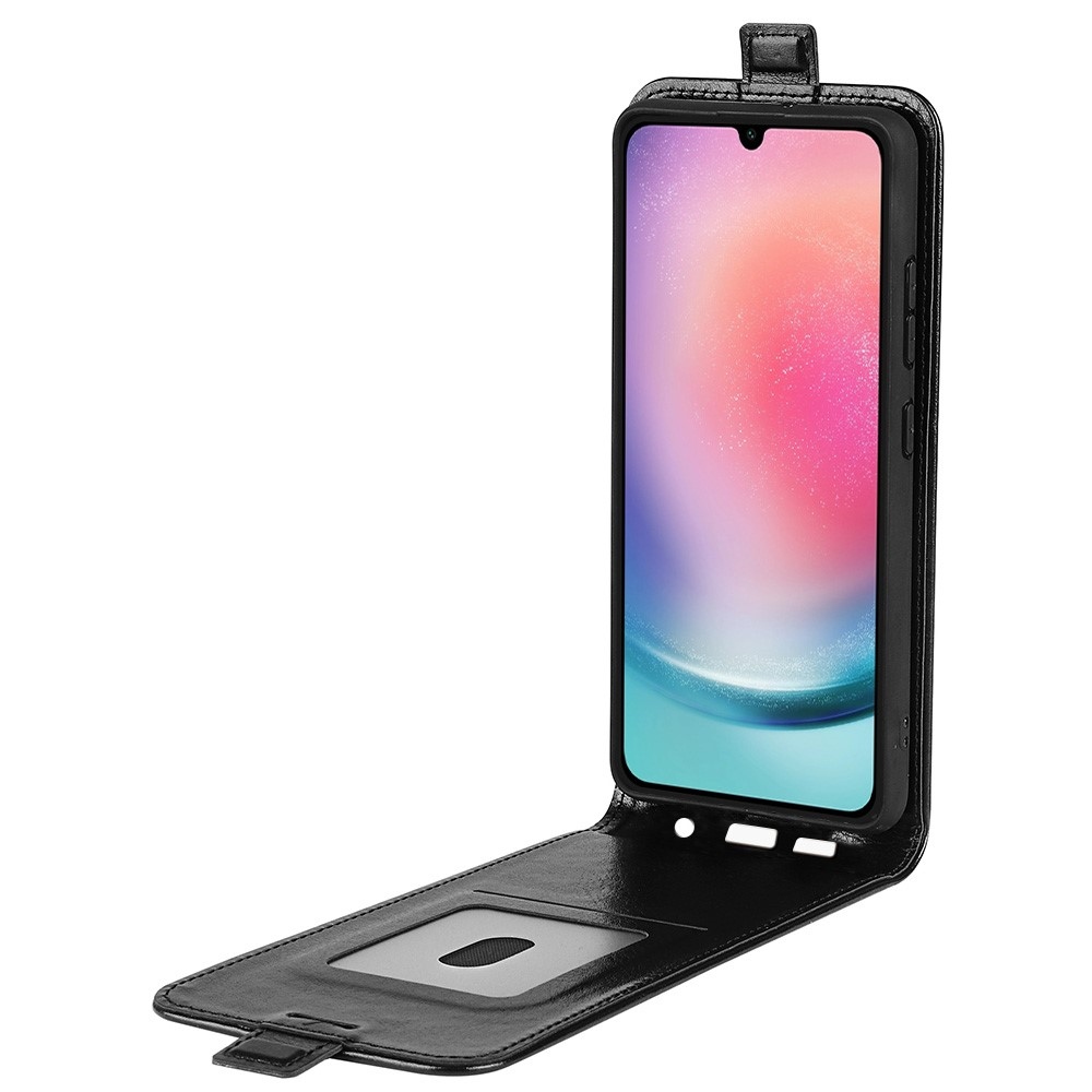 Vertical knížkové pouzdro na Samsung Galaxy A16 4G/5G - černé