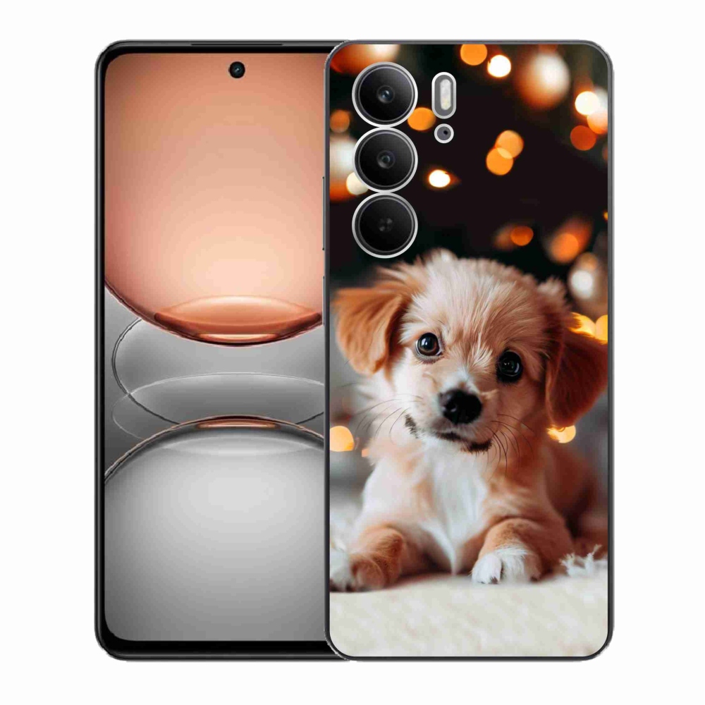 Gelový kryt mmCase na Realme C75 - štěňátko