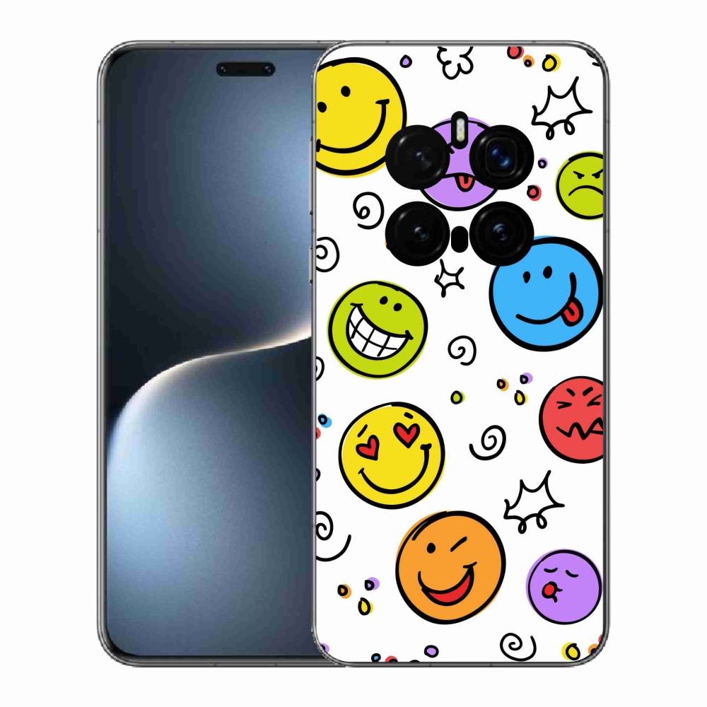 Gelový kryt mmCase na Honor Magic 7 Pro 5G - smajlíci