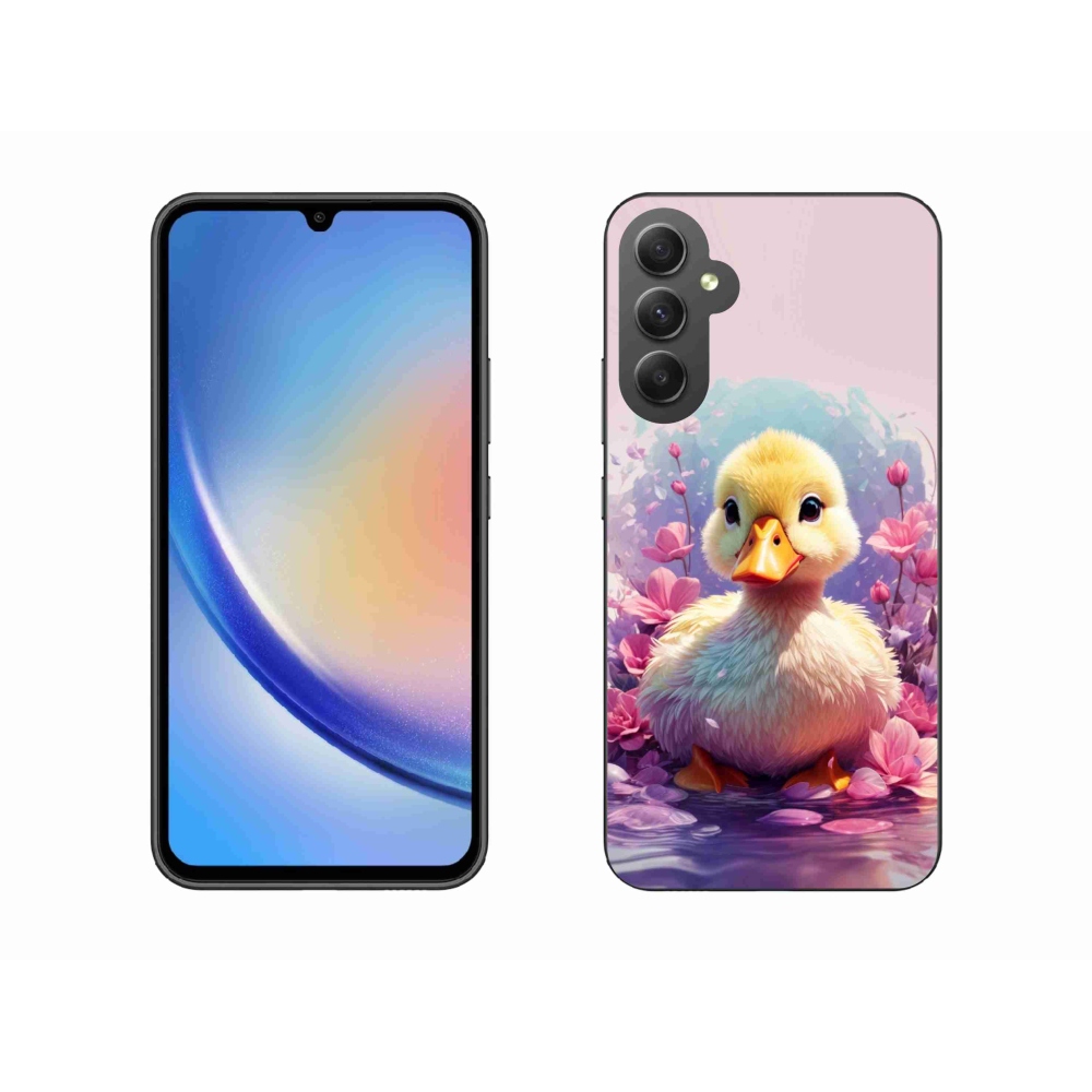 Gelový kryt mmCase na Samsung Galaxy A34 5G - kachnička
