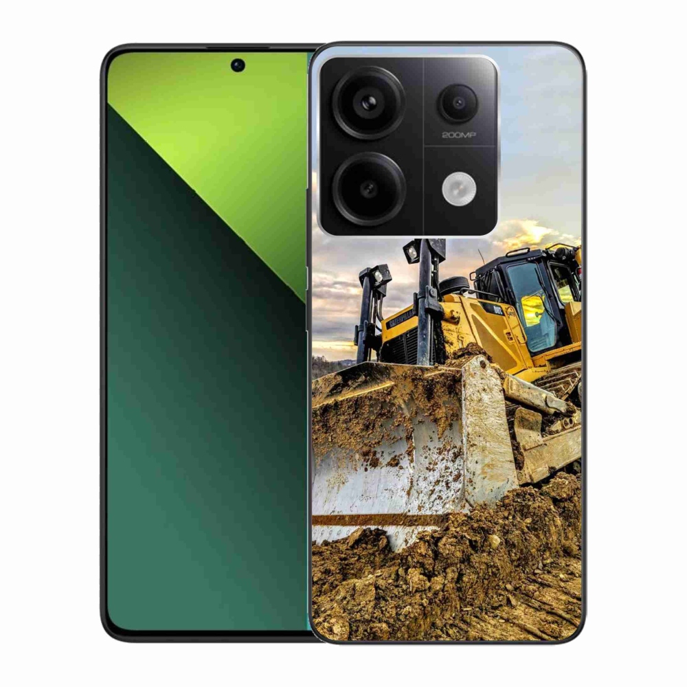 Gelový kryt mmCase na Xiaomi Redmi Note 13 Pro 5G/Poco X6 5G - bagr