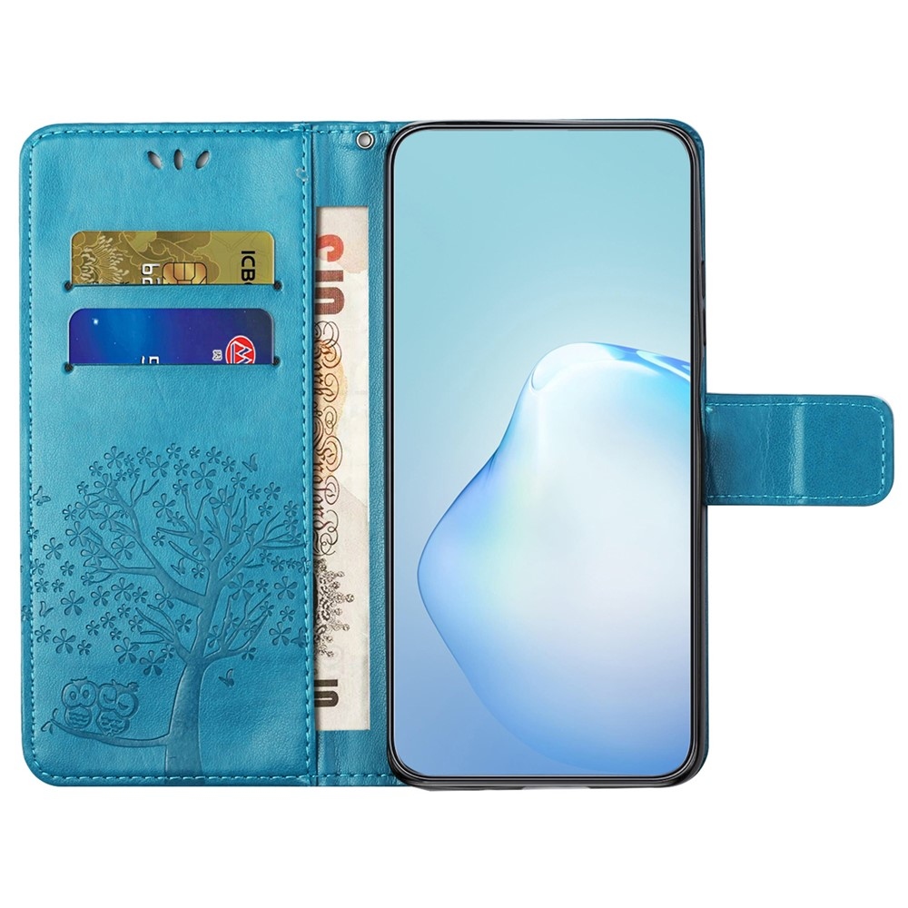 Tree knížkové pouzdro na Samsung Galaxy A07 4G - modré