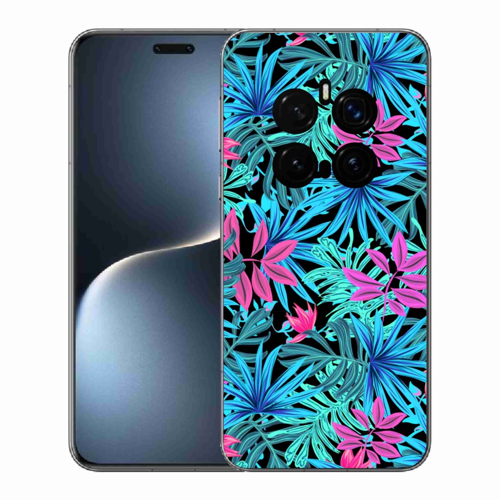 Gelový kryt mmCase na Honor Magic 7 Pro 5G - květiny 3