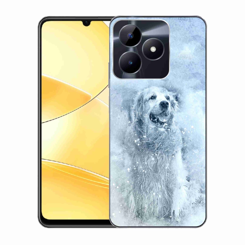 Gelový obal mmCase na Realme C51/C53 - retrívr