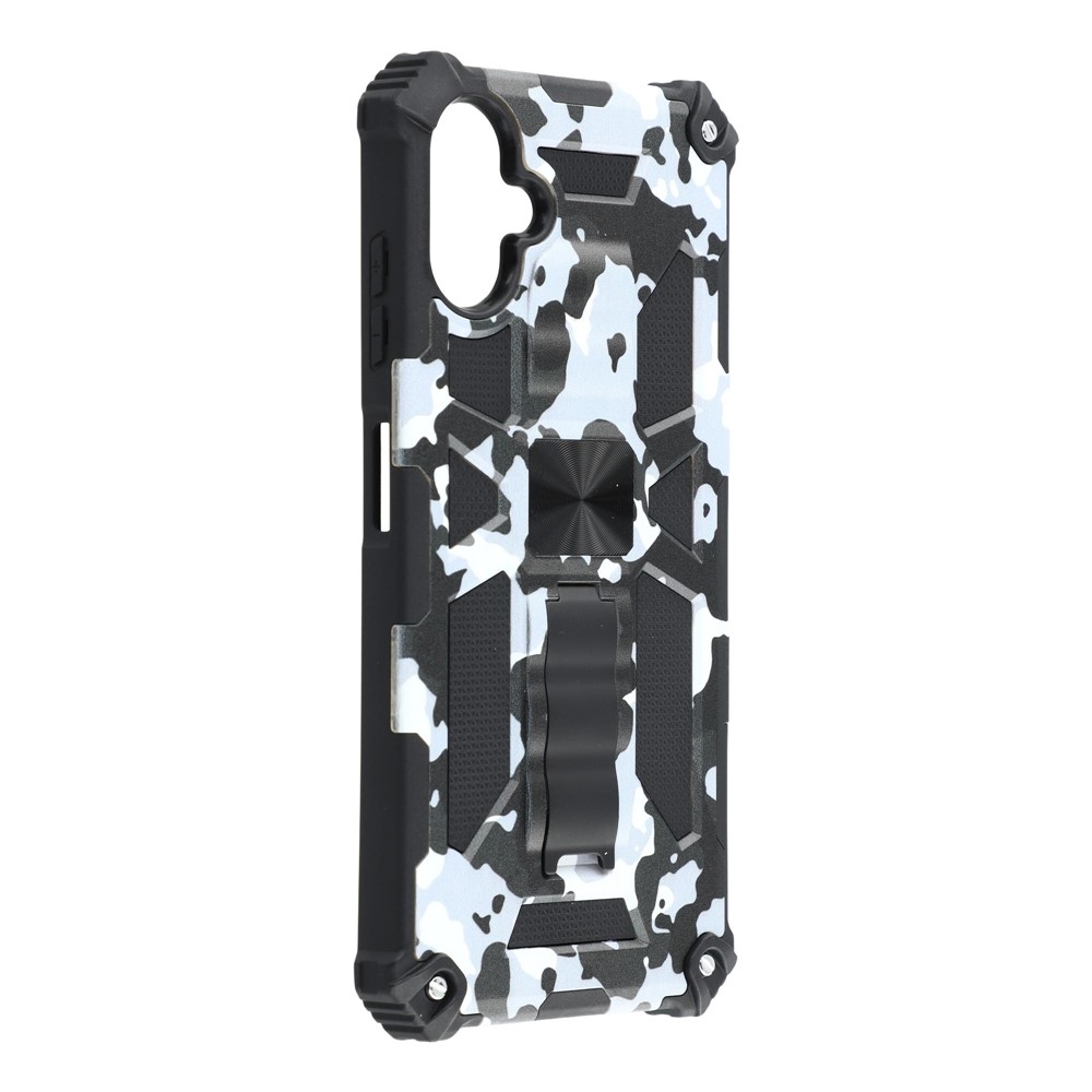 Camouflage odolný kryt na Samsung Galaxy A07 4G - černý