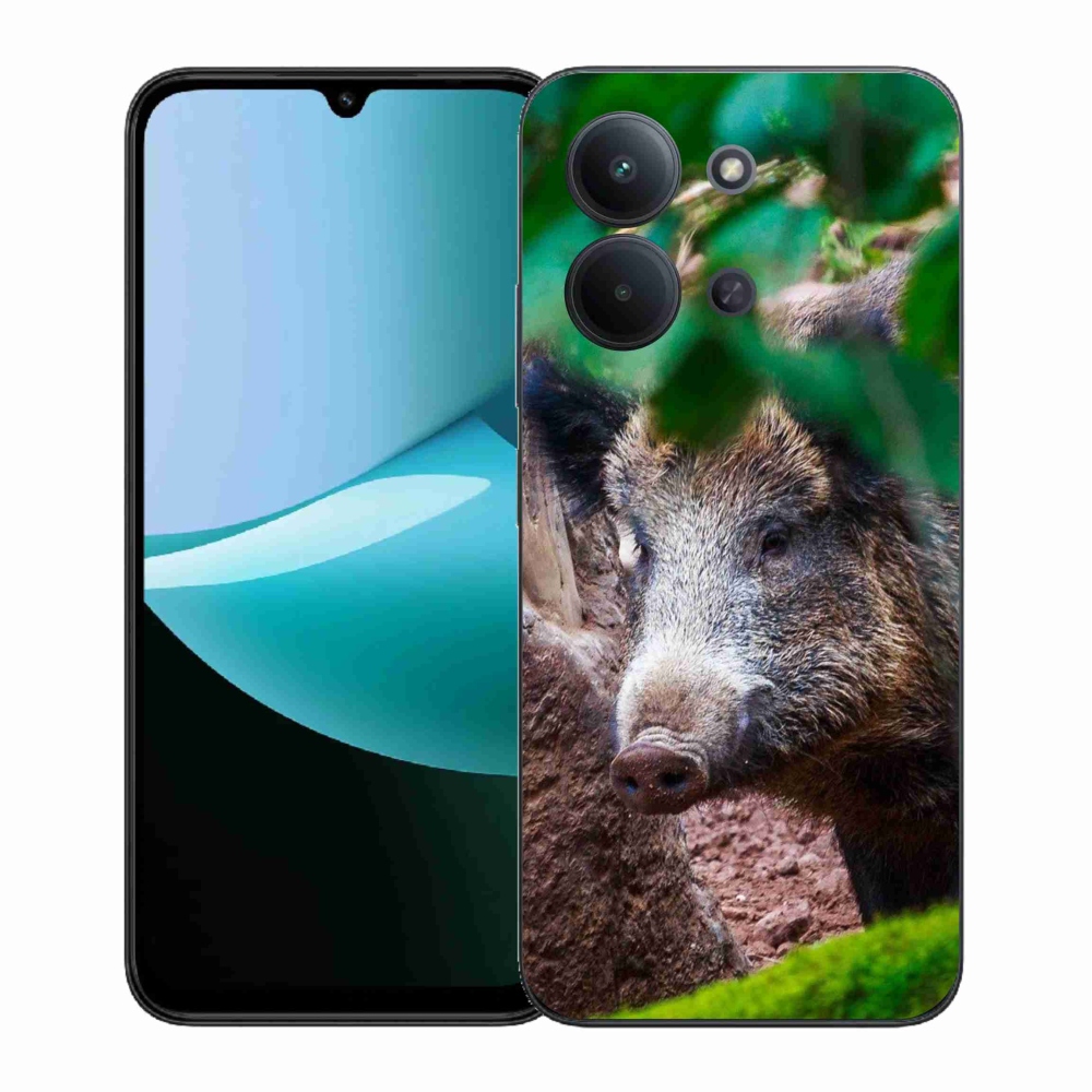 Gelový kryt mmCase na Xiaomi Redmi 15C 4G (171mm)/Poco C85 4G (171mm) - divoké prase