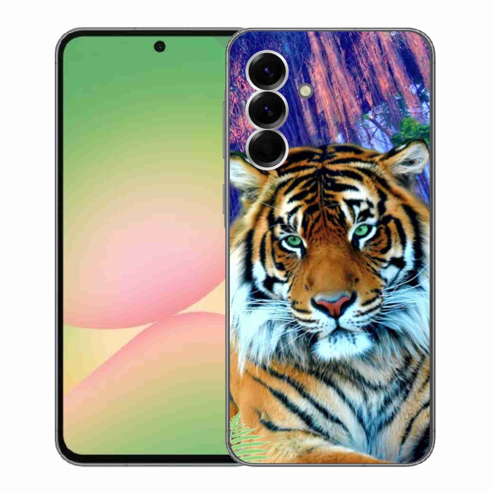 Gelový kryt mmCase na Samsung Galaxy A56 5G - tygr