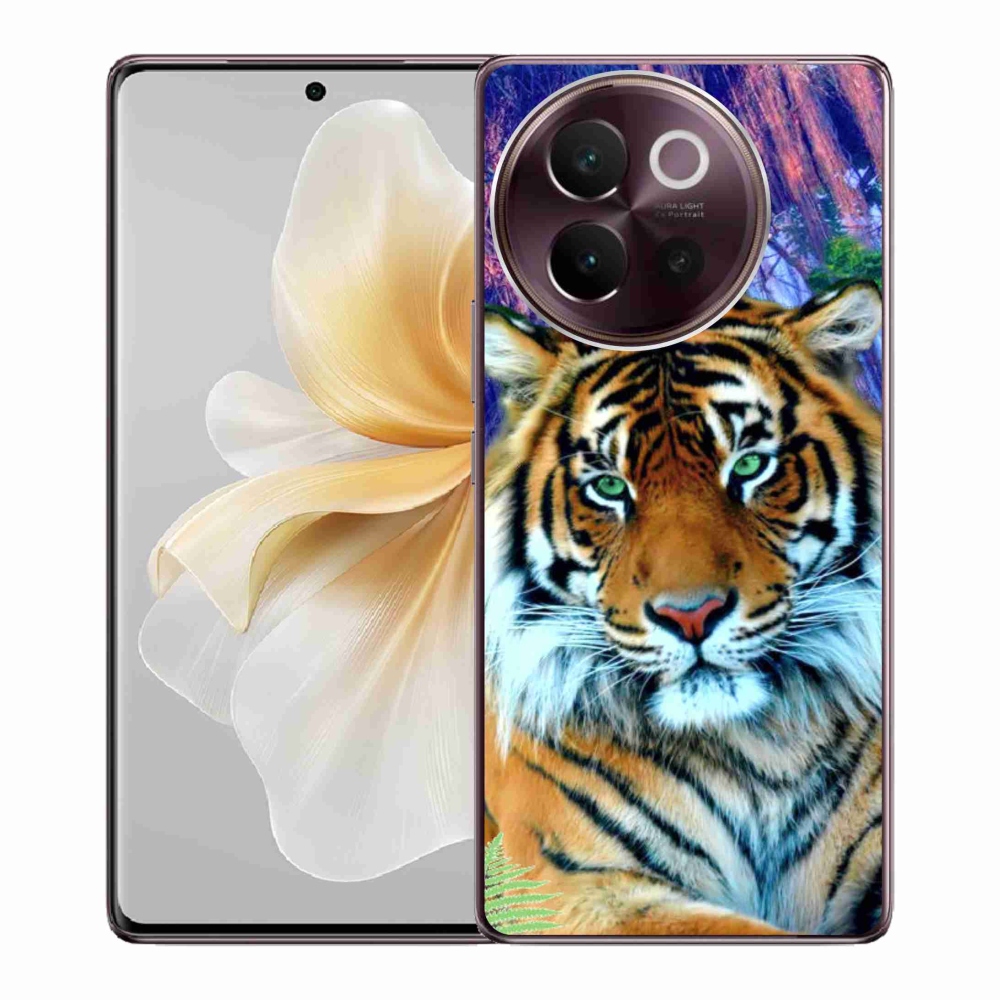 Gelový obal mmCase na Vivo V40 Lite 5G - tygr