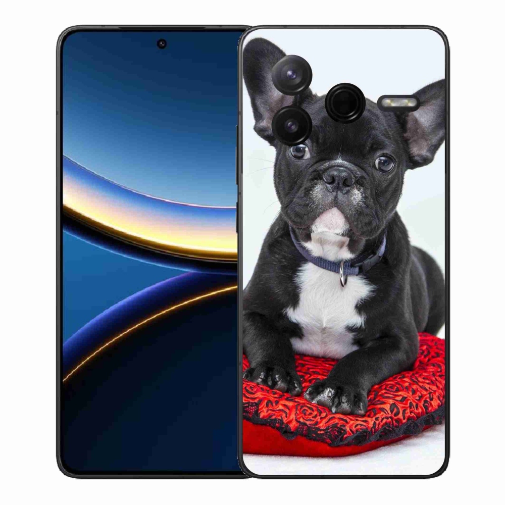 Gelový kryt mmCase na Xiaomi Poco F7 Pro - buldok