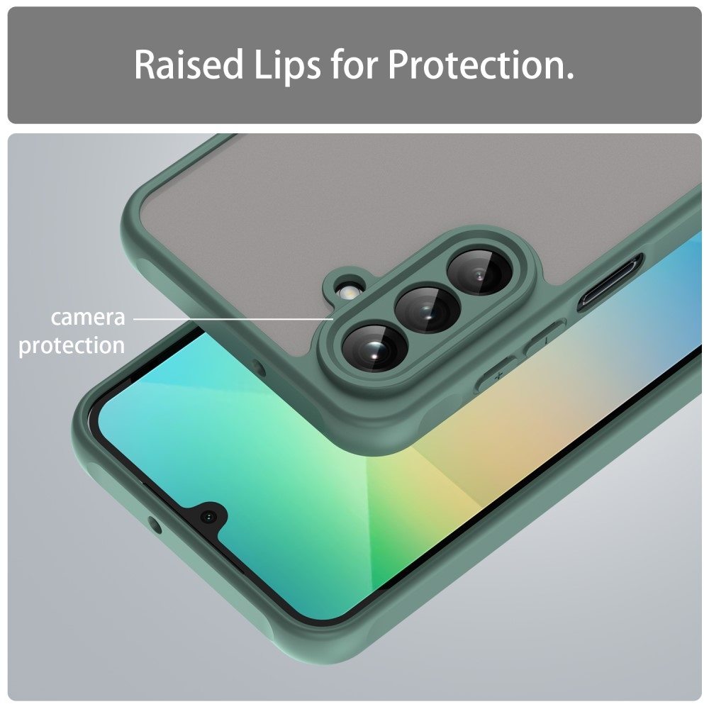 Proof gelový obal s pevnými zády na Samsung Galaxy A26 5G - zelený
