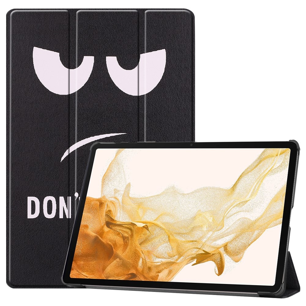 Print chytré zavírací pouzdro na Samsung Galaxy Tab S9+/Tab S10+ - nesahat