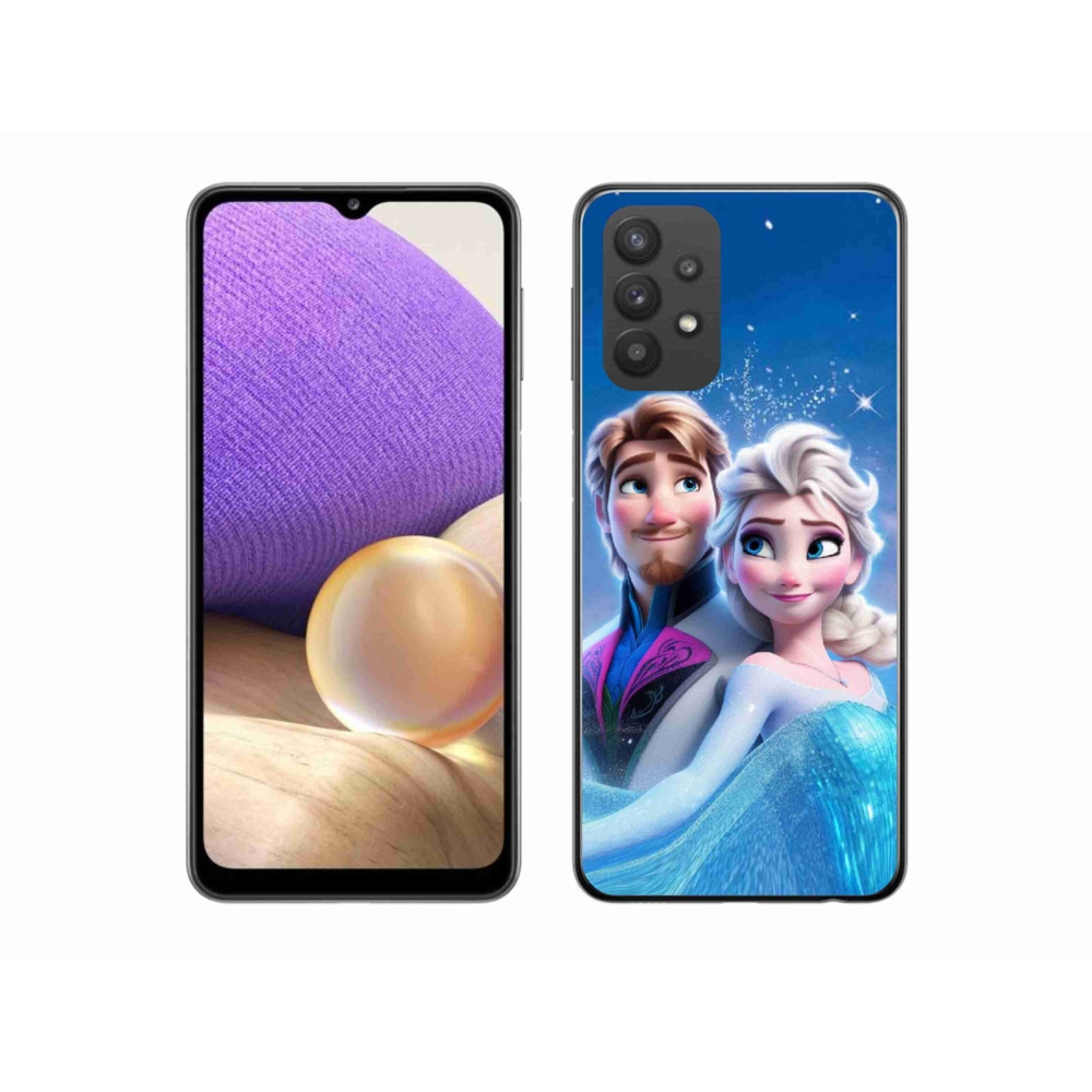 Gelový kryt mmCase na Samsung Galaxy A32 5G - ledové království 1