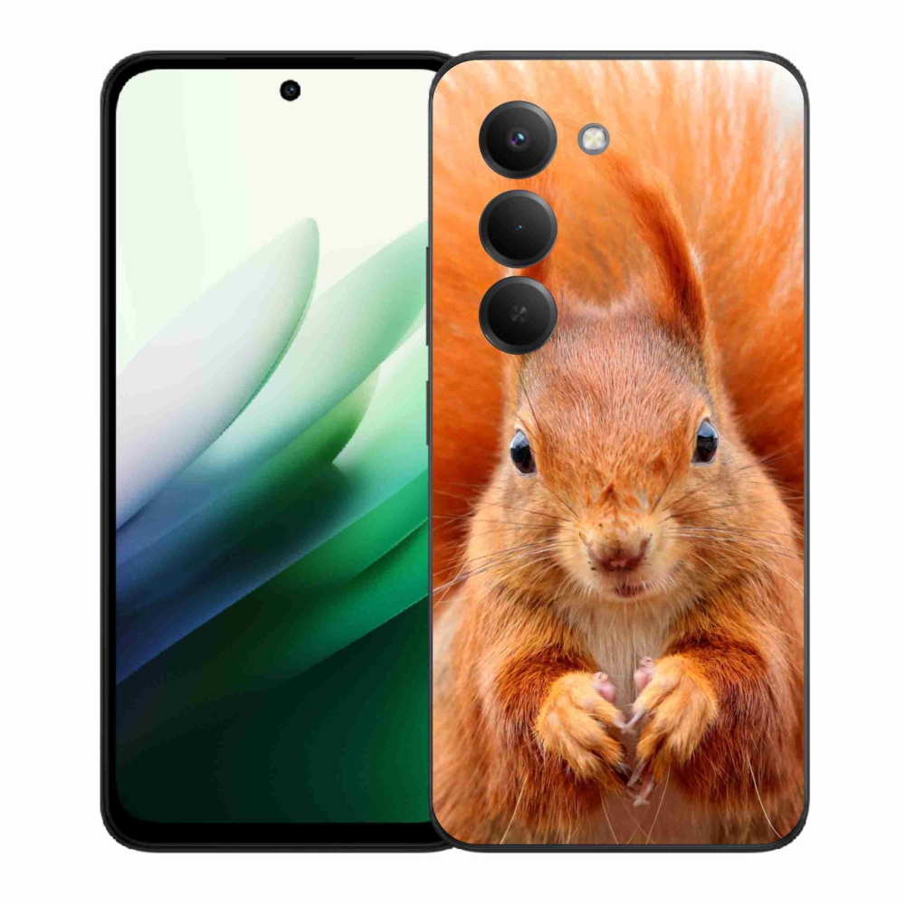 Gelový kryt mmCase na Xiaomi Redmi 15 5G (169mm) - veverka