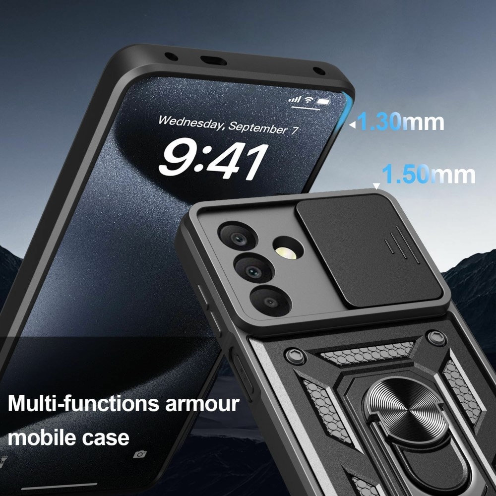 Slide odolný kryt na Samsung Galaxy A26 5G - černý