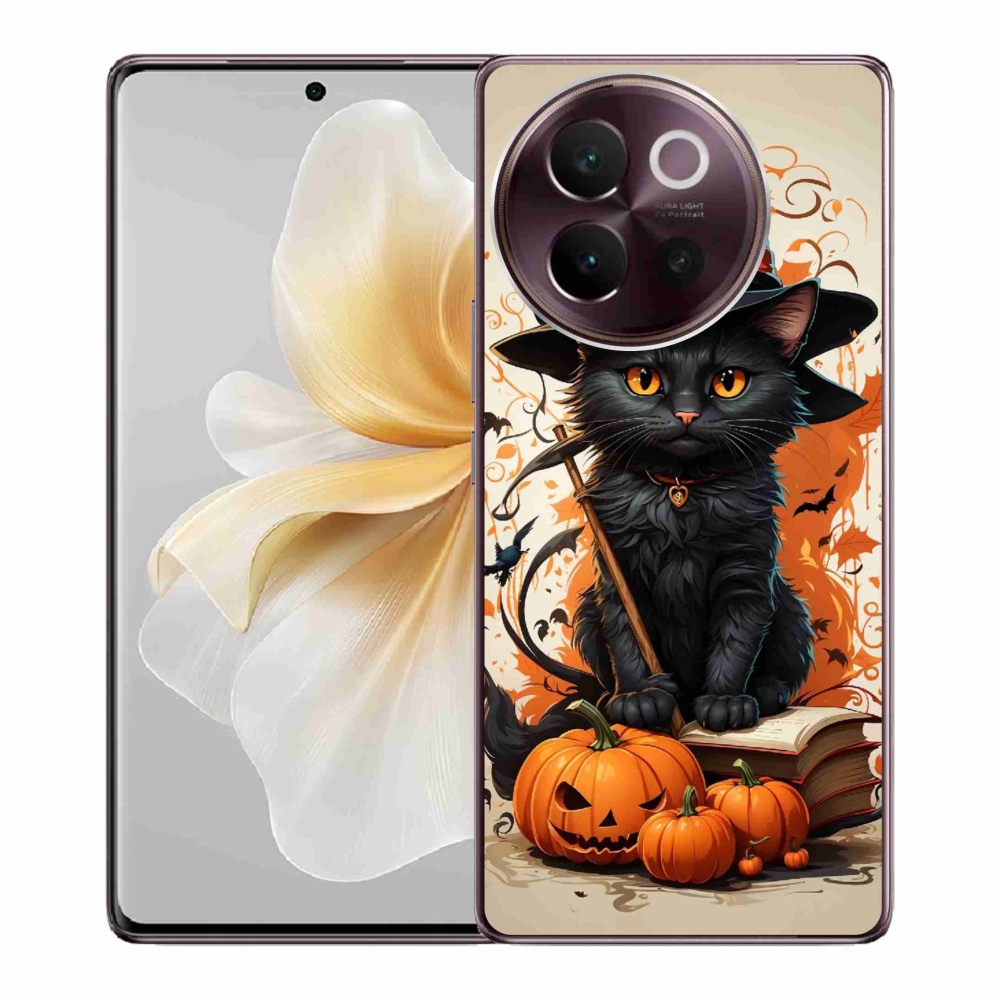 Gelový kryt mmCase na Vivo V40 Lite 5G - kocour čaroděj