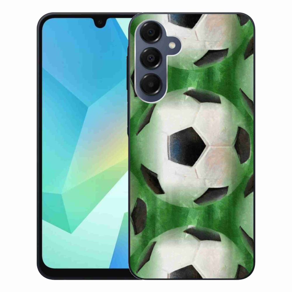 Gelový kryt mmCase na Samsung Galaxy A16 4G/5G - fotbalový míč