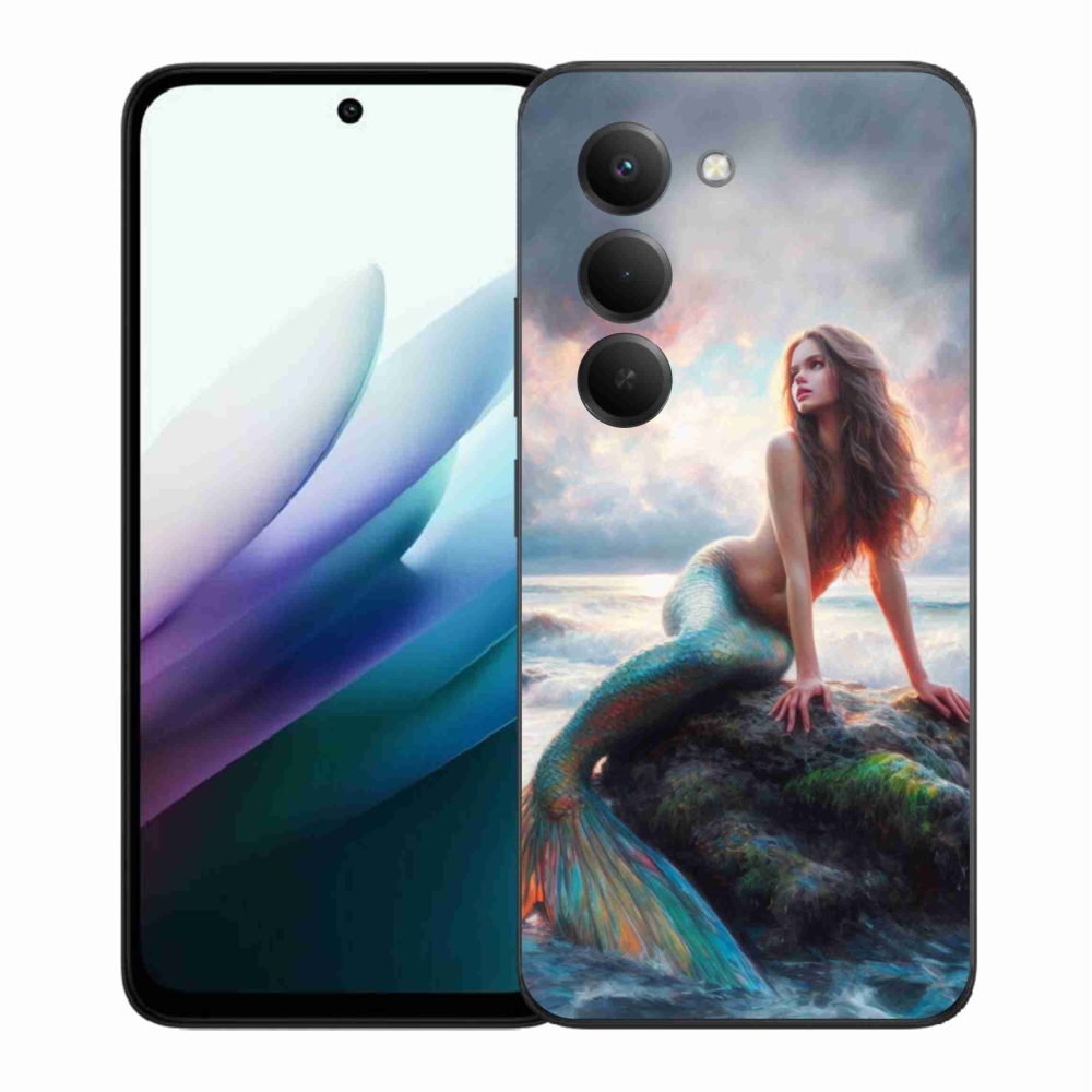 Gelový kryt mmCase na Xiaomi Redmi 15 4G/5G (171mm) - mořská panna
