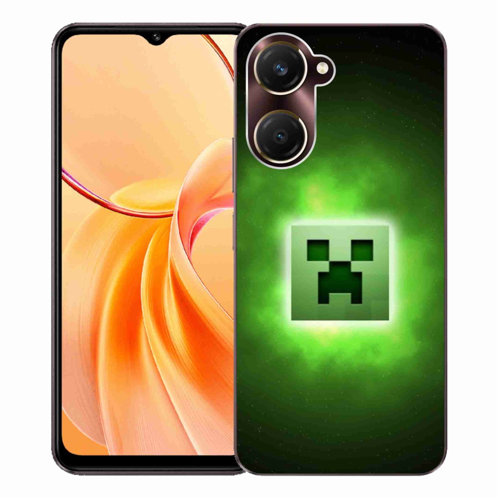 Gelový kryt mmCase na Vivo Y28s 5G - minecraft