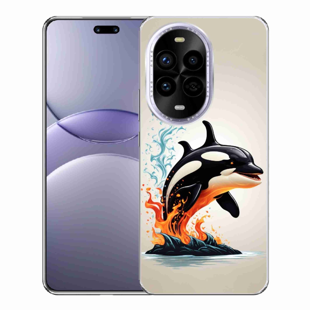Gelový kryt mmCase na Huawei Nova 13 Pro 5G - kosatka