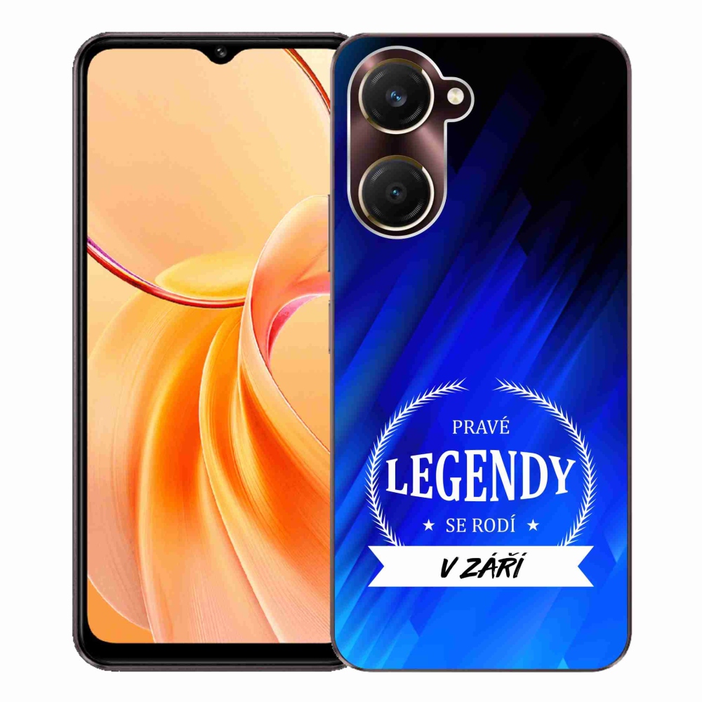 Gelový kryt mmCase na Vivo Y28s 5G - legendy v září modré pozadí