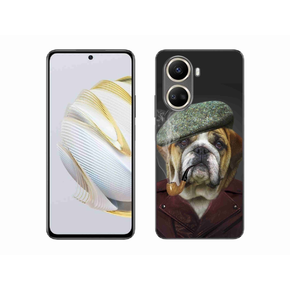 Gelový kryt mmCase na Huawei Nova 10 SE - pes s fajfkou