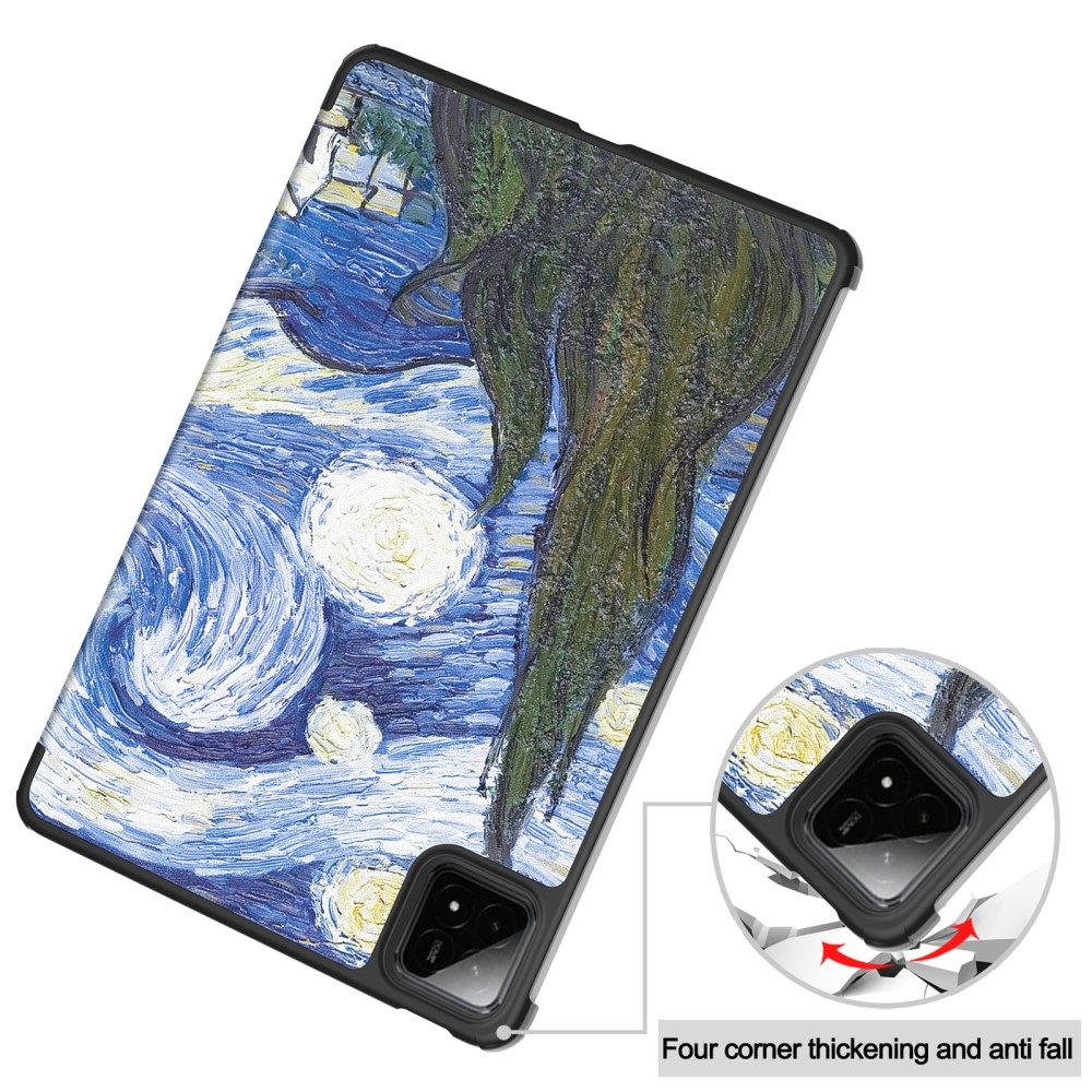 Patty chytré polohovací pouzdro na tablet Xiaomi Pad 7/7 Pro - olejomalba